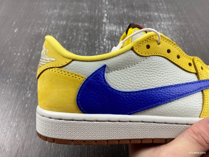 x Jordan Canary Scott OG 1 Travis Low Air DZ4137-700 0921